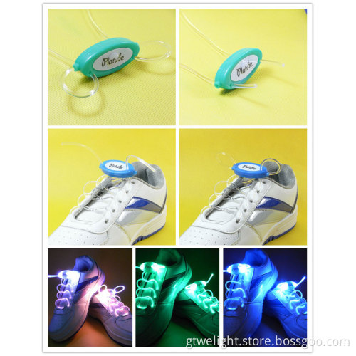 LED Light Flashing Shoelace